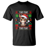 Latin American Christmas T Shirt Mi Burrito Mexican Donkey Latino Ugly Christmas - Wonder Print Shop