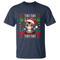 Latin American Christmas T Shirt Mi Burrito Mexican Donkey Latino Ugly Christmas - Wonder Print Shop