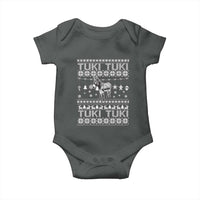 Latin American Christmas Baby Onesie Tuki Tuki Mi Burrito Latino Ugly Christmas
