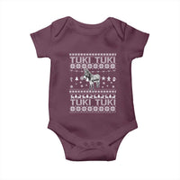 Latin American Christmas Baby Onesie Tuki Tuki Mi Burrito Latino Ugly Christmas