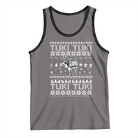 Latin American Christmas Tank Top Tuki Tuki Mi Burrito Latino Ugly Christmas