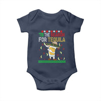 Mexican Christmas Baby Onesie Tis The Season For Tequila Dabbing Alcohol Lover