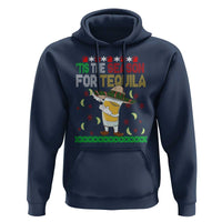 Mexican Christmas Hoodie Tis The Season For Tequila Dabbing Alcohol Lover