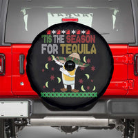 Mexican Xmas Spare Tire Cover Tis The Season For Tequila Dabbing Alcohol Lover