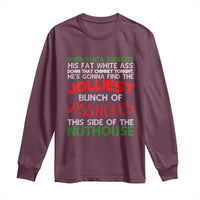Funny Christmas Movie Long Sleeve Shirt Jolliest Bunch of Assholes This Side of The Nuthouse Xmas Vacation