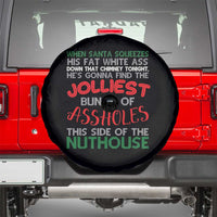 Funny Xmas Movie Spare Tire Cover Jolliest Bunch of Assholes This Side of The Nuthouse Xmas Vacation