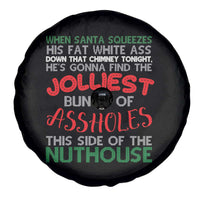 Funny Xmas Movie Spare Tire Cover Jolliest Bunch of Assholes This Side of The Nuthouse Xmas Vacation