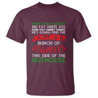 Funny Christmas Movie T Shirt Jolliest Bunch of Assholes This Side of The Nuthouse Xmas Vacation - Wonder Print Shop