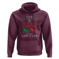 Funny Christmas Sleigh Or Slay Hoodie Xmas Movies Or Serial Killer Documentaries Either Sleighing Or Slaying