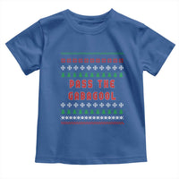 Pass The Gabagool Christmas Toddler T Shirt Funny Italy Xmas Italian French Pork Lover Ugly Sweater