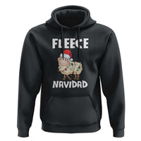 Funny Christmas Sheep Hoodie Fleece Navidad Feliz Spanish Merry Xmas