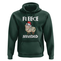 Funny Christmas Sheep Hoodie Fleece Navidad Feliz Spanish Merry Xmas