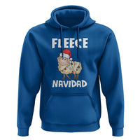 Funny Christmas Sheep Hoodie Fleece Navidad Feliz Spanish Merry Xmas