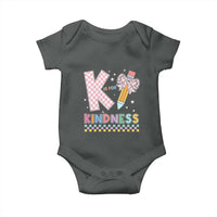 K Is For Kindness Baby Onesie Cute Pencil Bow Teacher Be Kind