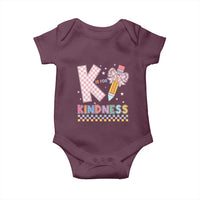 K Is For Kindness Baby Onesie Cute Pencil Bow Teacher Be Kind