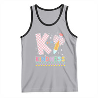 K Is For Kindness Tank Top Cute Pencil Bow Teacher Be Kind