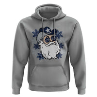 Cowboy Santa Christmas Hoodie Cool Retro Dallas Football Fans Funny Holiday Gift - Wonder Print Shop