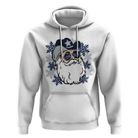 Cowboy Santa Christmas Hoodie Cool Retro Dallas Football Fans Funny Holiday Gift - Wonder Print Shop