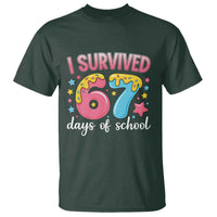 I Survived 67 Days of School T Shirt Cute 6 7 Six Seven Chaos Survivor for Students Teachers - Wonder Print Shop