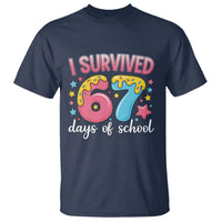 I Survived 67 Days of School T Shirt Cute 6 7 Six Seven Chaos Survivor for Students Teachers - Wonder Print Shop
