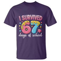 I Survived 67 Days of School T Shirt Cute 6 7 Six Seven Chaos Survivor for Students Teachers - Wonder Print Shop