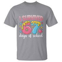 I Survived 67 Days of School T Shirt Cute 6 7 Six Seven Chaos Survivor for Students Teachers - Wonder Print Shop
