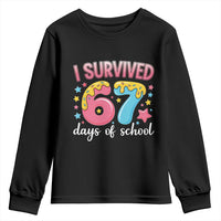 I Survived 67 Days of School Youth Sweatshirt Cute 6 7 Six Seven Chaos Survivor for Students Teachers - Wonder Print Shop