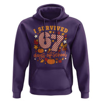 I Survived 67 Days of School Hoodie Autumn Fall Leaves Back To School - Wonder Print Shop