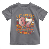 I Survived 67 Days of School Toddler T Shirt Autumn Fall Leaves Back To School - Wonder Print Shop