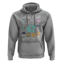God Did It First 6 7 Hoodie Funny Christian Bible Verse Meme 67 References - Wonder Print Shop