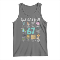 God Did It First 6 7 Tank Top Funny Christian Bible Verse Meme 67 References - Wonder Print Shop