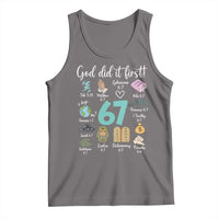 God Did It First 6 7 Tank Top Funny Christian Bible Verse Meme 67 References - Wonder Print Shop