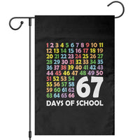 67 Days of School Garden Flag Colorful Countdown Grid Milestone Classroom Fun - Wonder Print Shop