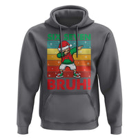 Six Seven Bruh Christmas Dabbing Hoodie Funny 67 Meme Retro Santa Kid Vibes - Wonder Print Shop