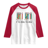 Funny 6 7 Pencil Humor Raglan Shirt If You Know You Know Six Seven Joke - Wonder Print Shop