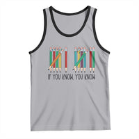 Funny 6 7 Pencil Humor Tank Top If You Know You Know Six Seven Joke - Wonder Print Shop