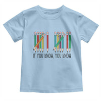 Funny 6 7 Pencil Humor Toddler T Shirt If You Know You Know Six Seven Joke - Wonder Print Shop