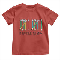 Funny 6 7 Pencil Humor Toddler T Shirt If You Know You Know Six Seven Joke - Wonder Print Shop