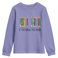 Funny 6 7 Pencil Humor Youth Sweatshirt If You Know You Know Six Seven Joke - Wonder Print Shop