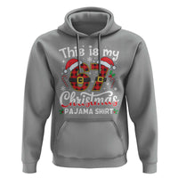 This Is My 67 Christmas Pajama Hoodie Funny Six Seven Buffalo Plaid Sleep Shirt Hot Xmas - Wonder Print Shop