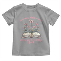 How Many Nights a Week Should You Be Reading 6 7 Toddler T Shirt Aesthetic Floral Book - Wonder Print Shop