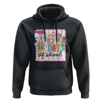 67 Days of School Hoodie Six Seven Cute Girly Pencil and Bow for Students Teachers - Wonder Print Shop