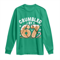 Crumbled by 67 Long Sleeve Shirt Funny Gingerbread Christmas Meme Cookie Chaos - Wonder Print Shop