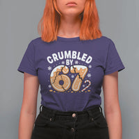 Crumbled by 67 T Shirt For Women Funny Gingerbread Christmas Meme Cookie Chaos - Wonder Print Shop
