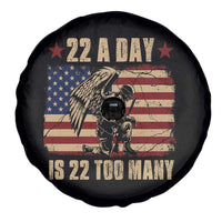 American Veteran Spare Tire Cover 22 A Day Is 22 Too Many Veteran Lives Matter Help Veterans