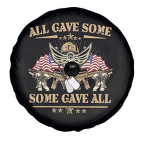 American Veteran Spare Tire Cover All Gave Some Some Gave All Veterans Memorials Day US Flag