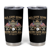 Patriotic Memorial Day Tumbler Cup All Gave Some Some Gave All Veterans Memorials Day US Flag