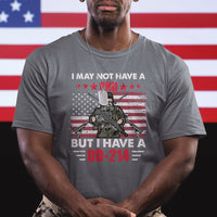 I May Not Have A PhD But Have A DD-214 For Veterans US Eagle T Shirt - Wonder Print Shop