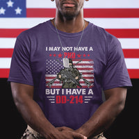 I May Not Have A PhD But Have A DD-214 For Veterans US Eagle T Shirt - Wonder Print Shop
