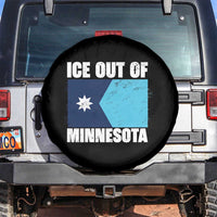 Ice Out Of Minnesota Spare Tire Cover State Flag Minneapolis Justice and Resistance